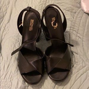 sold NEW michael kors block heels